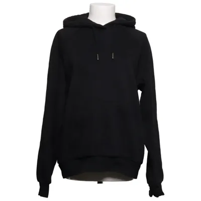 Huvtröja (Svart) från ICIW Polyester, Återvunnen bomull