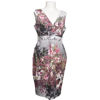 Dress (Gray, Pink, Multicolored) from Phase Eight Cotton, Elastane, Polyester