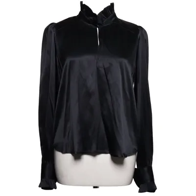 Blouse (Noir) de Dea Kudibal Élasthane, Soie