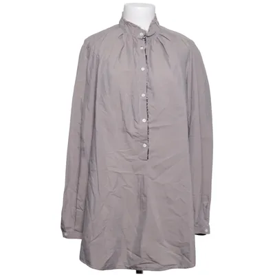 Blouse (Beige) van Aglini Katoen, Zijde