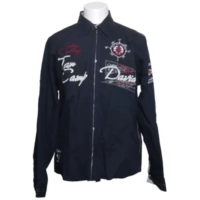 Shirt (Blue) from Camp David Blue Cotton