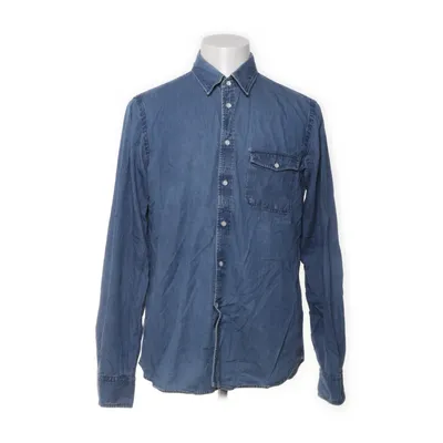 Denim blouse (Blauw) van Aspesi Katoen