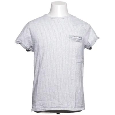 T-shirt (Wit, Blauw) van Deeluxe Katoen