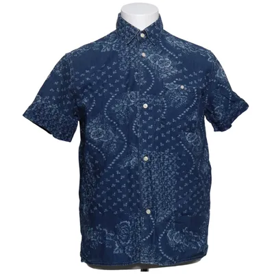 Korte mouwen shirt (Blauw) van Edwin Katoen