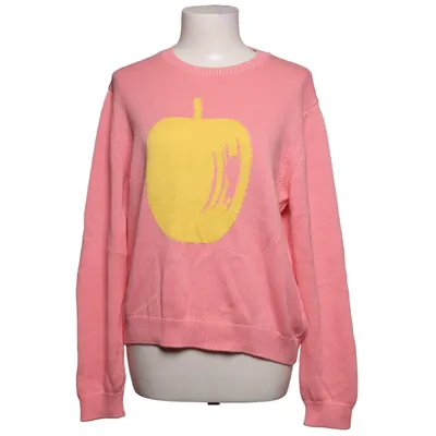 Strickpullover (Pink, Gelb) von United Colors of Benetton Baumwolle