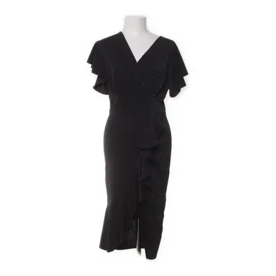 Wrap dress (Black, Silver) from Emir Ela