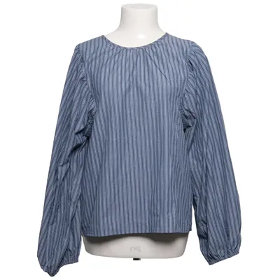 Blouse (Blue, Multicolored) from Carin Wester Cotton, Polyester, Viscose