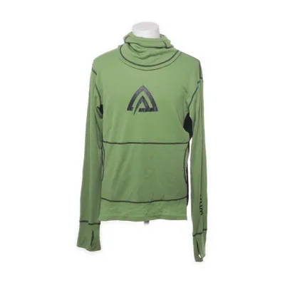 Capuchon sweater (Groen, Zwart) van Aklima Merinowol
