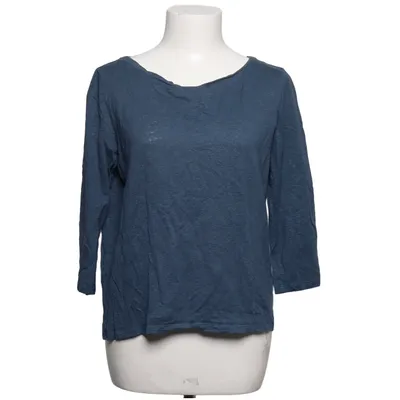Lange mouwen shirt (De Luxe Teeshirt) van Majestic Filatures Elastaan, Linnen