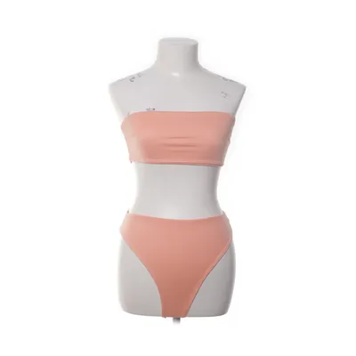 Bikini (Pink) fra Boohoo Elastan, Nylon
