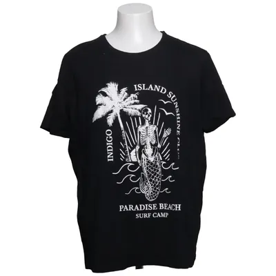 T-shirt (Noir) de Identic Man Coton