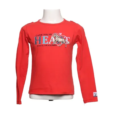 T-shirt à manches longues (Rouge) de Salt and Pepper Coton
