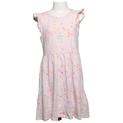 Kjole (Pink, Flerfarvet) fra H&M Basic Bomuld