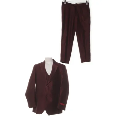 Suit (Brown, Red) from Melisabel Polyester, Viscose