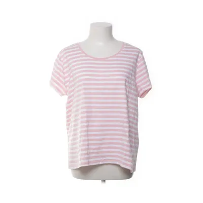 T-shirt (Rosa, Vit) från Basics Bomull