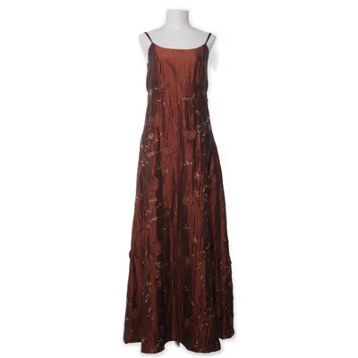 Aftonklänning (Brun, Flerfärgad, Röd, Orange) från Silbor