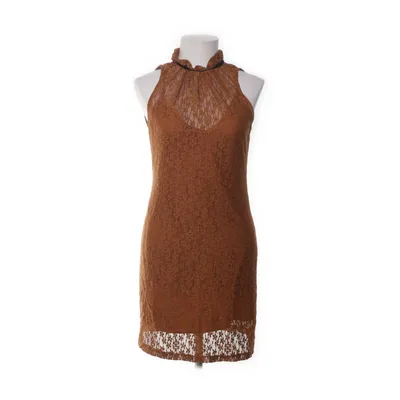 Cocktailjurk (Oranje, Bruin) van Zara Trafaluc Polyester
