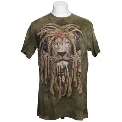 T-shirt (Vert, Multicolore) de The Mountain Coton