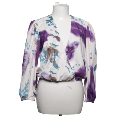 Wikkelblouse (Wit, Lila, Meerkleurig) van X&Z