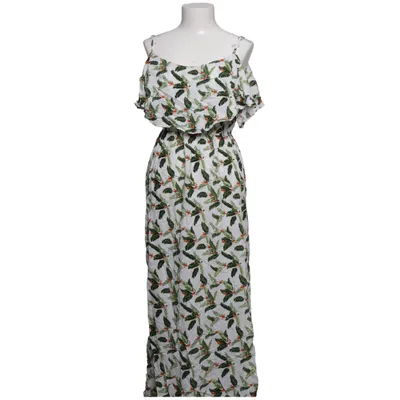 Robe longue (Blanc, Vert, Orange) de J. Stars