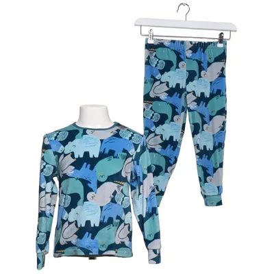 Pyjamas (Blå, Flerfärgad) från Mothercare Elastan, Återvunnen polyester