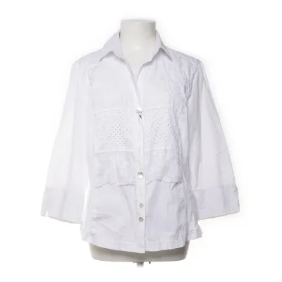 Chemise (Blanc) de Just White Coton, Polyester