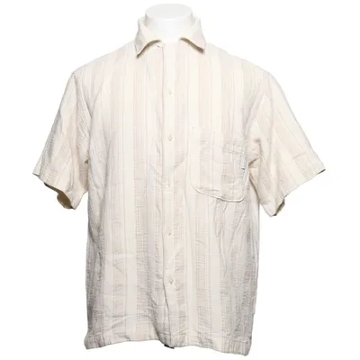 Kortärmad skjorta (Beige, Vit) från Yôke Bomull, Polyester