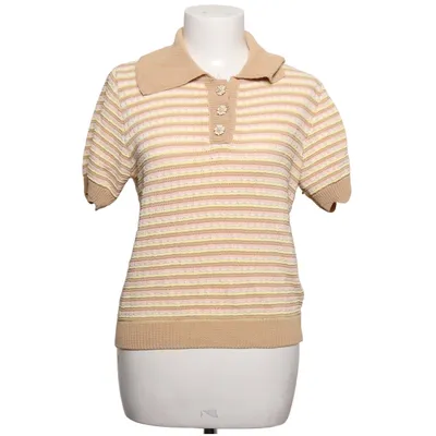 Pikétröja (Beige, Gul, Rosa) från Nümph Akryl, Bomull, Polyamid