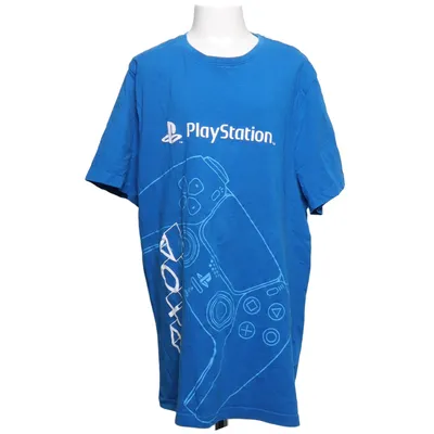 T-shirt (Blauw) van Playstation Katoen