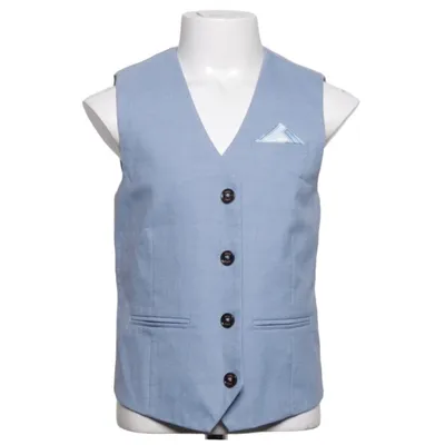 Suit vest (Blue) from Baker by Ted Baker Elastane, Polyester, Viscose
