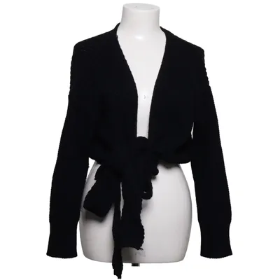 Wrap cardigan (Black) from Boohoo