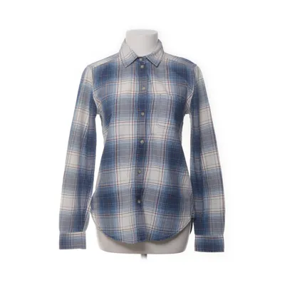 Skjorta (Vit, Blå) från American Eagle Outfitters Bomull