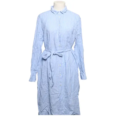 Skjortklänning (Blå, Flerfärgad) från L.O.G.G by H&M Bomull, Linne