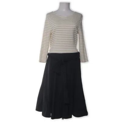 Klänning (Vit, Beige, Svart) från Petit Bateau Bomull, Polyamid, Polyester, Viskos