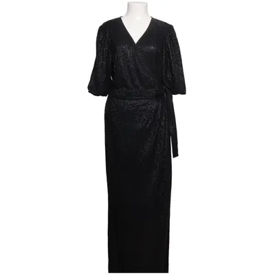 Wrap dress (Black) from Ida Sjöstedt