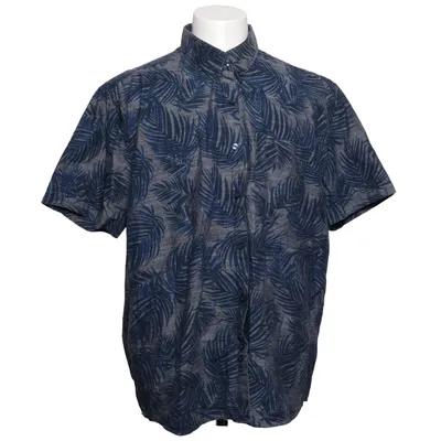 Short sleeve shirt (Blue, Gray) from Cool Blue Company Cotton