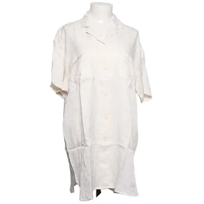 Chemise à manches courtes (Blanc) de Your Sixth Sense Soie