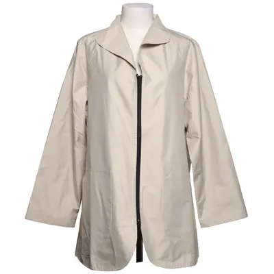 Jacket (Beige) from Margareta Forslund Polyester, Polyurethane