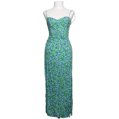 Maxi jurk (Groen, Blauw, Meerkleurig) van Zara Viscose