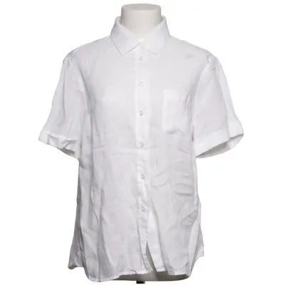 Chemise à manches courtes (Blanc) de Clarina Collection
