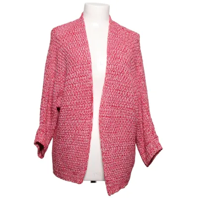 Cardigan (Red, White) from Ramona C Cashmere, Cotton, Merino wool, Nylon, Viscose
