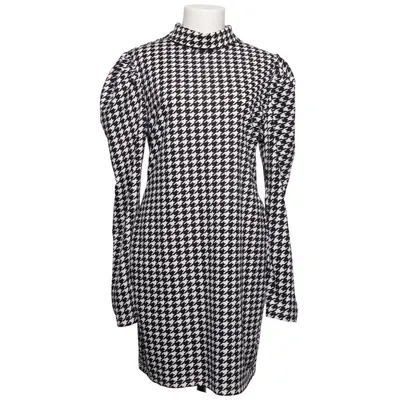 Turtleneck dress (Black, White) from Vera Elastane, Polyester