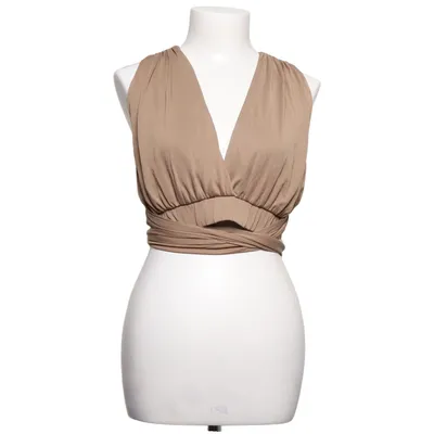 Halter neck top (Brown) from Lynne