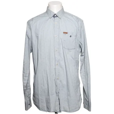Shirt (Grijs, Blauw) van PME Legend Katoen, Elastaan