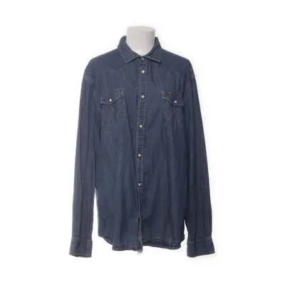 Shirt (Blauw) van Wrangler Katoen