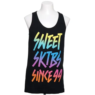 Débardeur (Noir, Multicolore) de Sweet Sktbs Coton