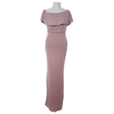 Maxikjole (Pink) fra NLY Eve Elastan, Polyester