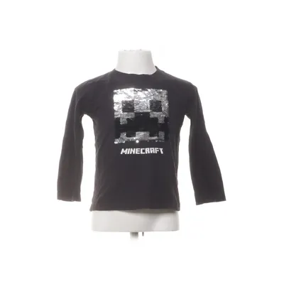 Långärmad t-shirt (Svart) från Mojang Bomull