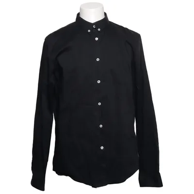 Shirt (Black) from Pier One Cotton, Elastane, Polyamide