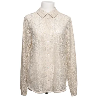 Bluse (Beige) fra Saint Tropez Metallfiber, Polyamid, Viscose